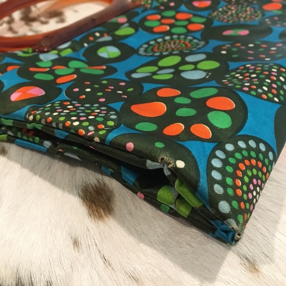 Vintage 1960’s Mod Tote Bag - Picture 4 of 5